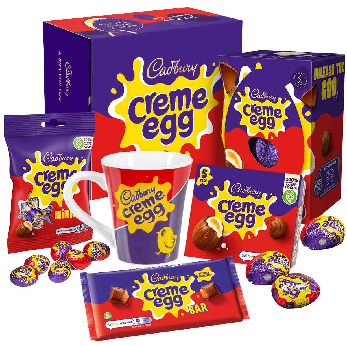 Cadbury Creme Egg & Mug Gift Box - Chocolate Gifts Heaven