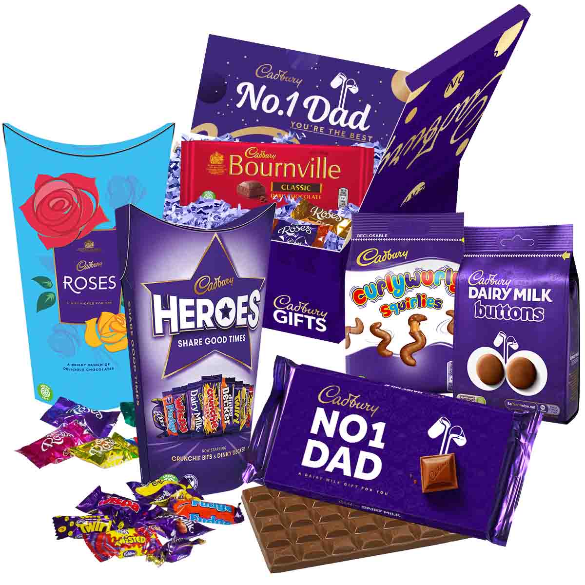 Cadbury Dad's Chocolate Gift - Chocolate Gifts Heaven