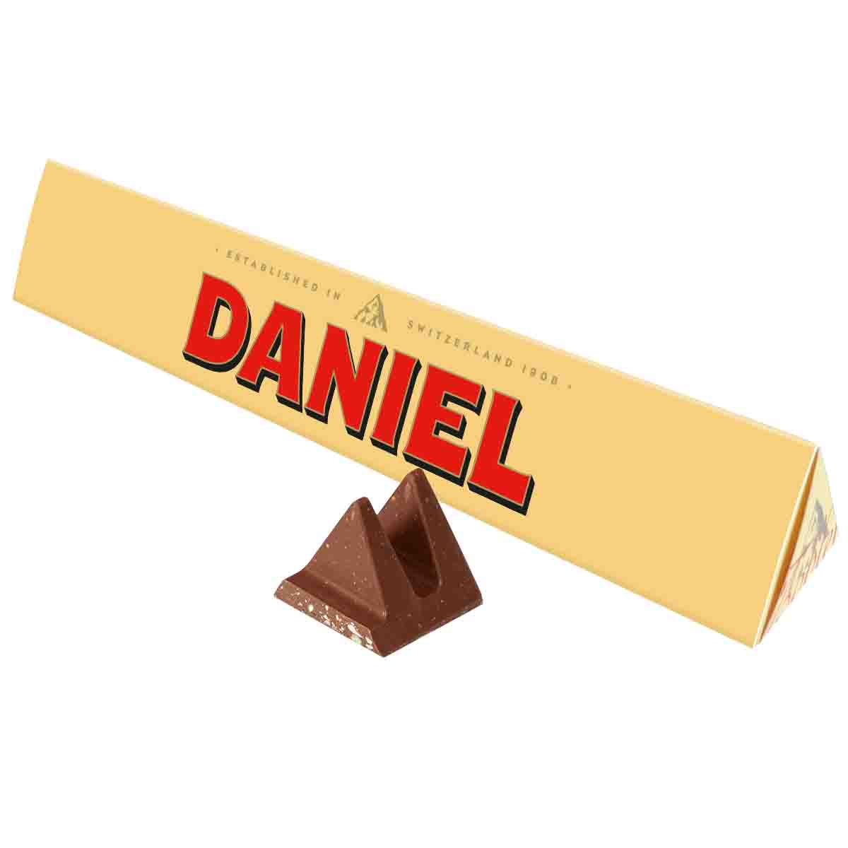 Toblerone Daniel Chocolate Bar with Sleeve