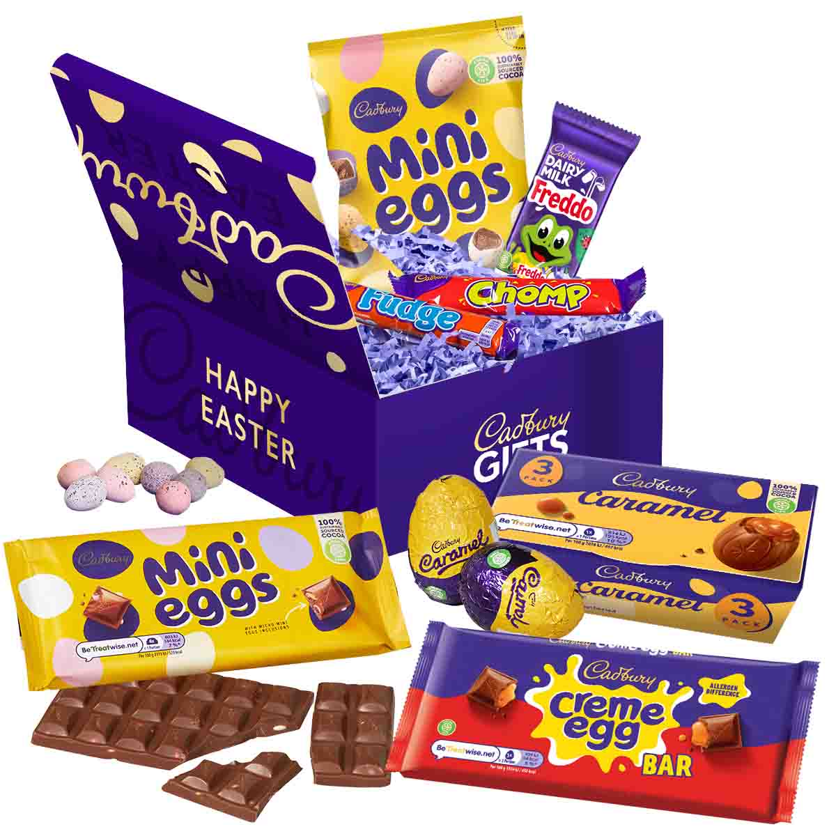 Cadbury Easter Chocolate Treasure Box - Chocolate Gifts Heaven