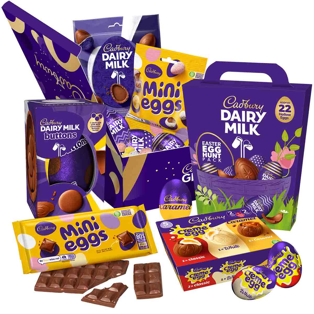 Cadbury Happy Easter Egg Chocolate Hamper