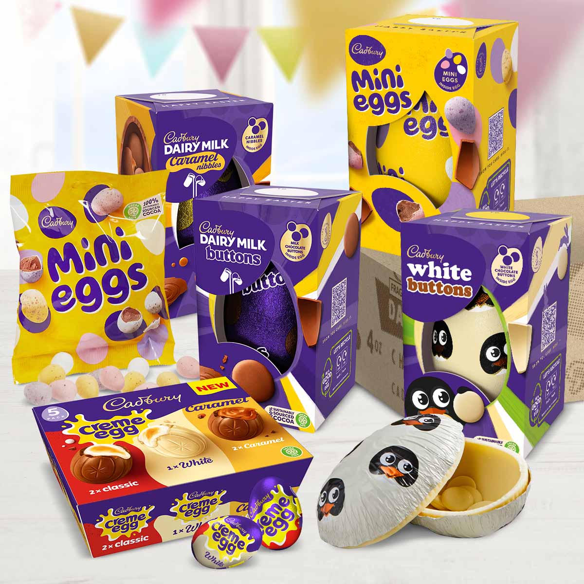 Cadbury Family Easter Chocolate Egg Selection - Chocolate Gifts Heaven