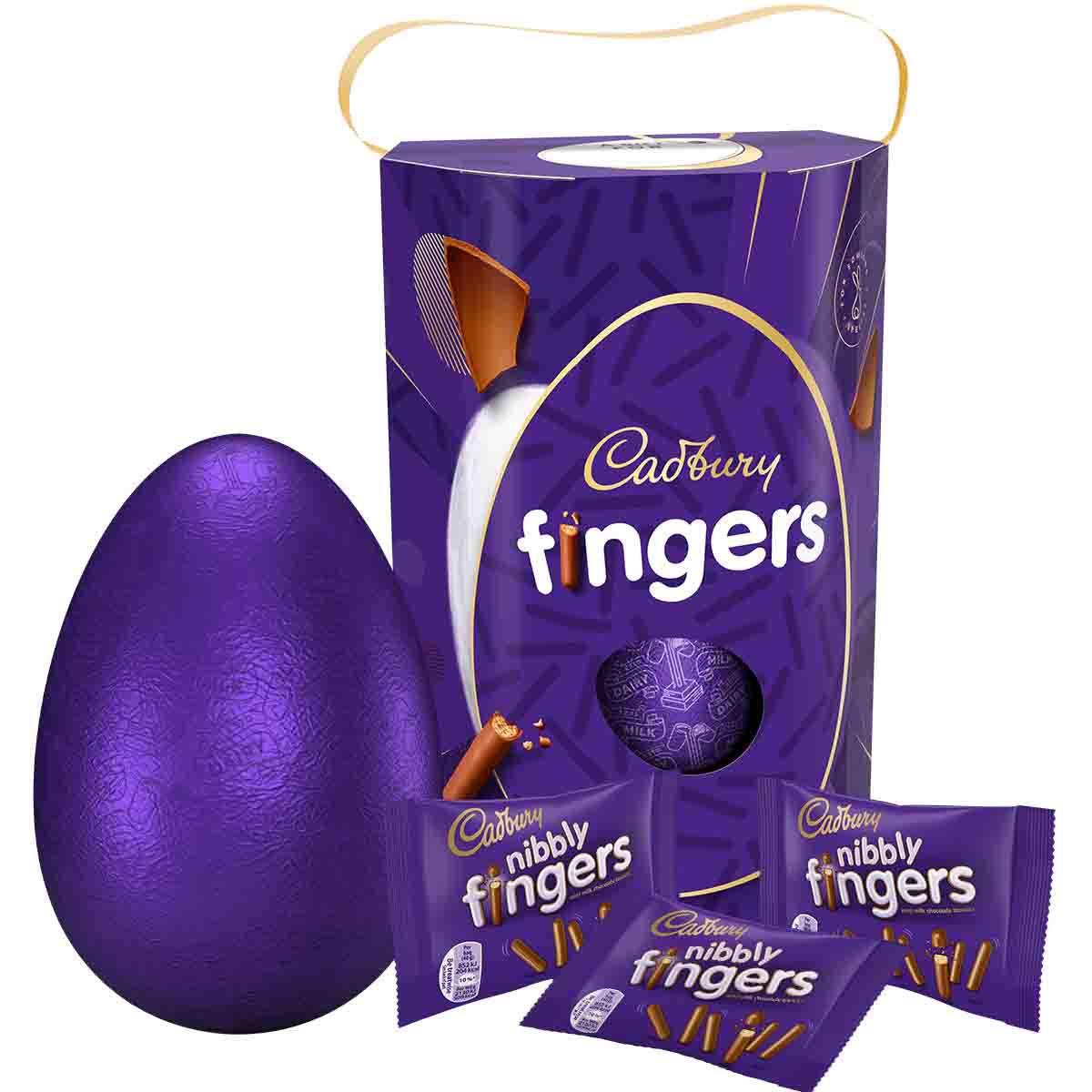 Cadbury Dairy Milk Fingers Chocolate Egg 212g - Chocolate Gifts Heaven