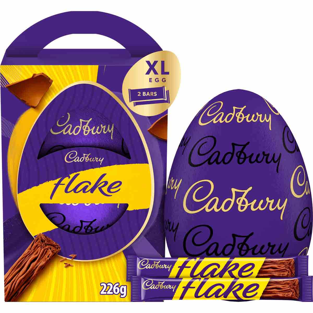 Cadbury Flake Chocolate Easter Egg 226g XL