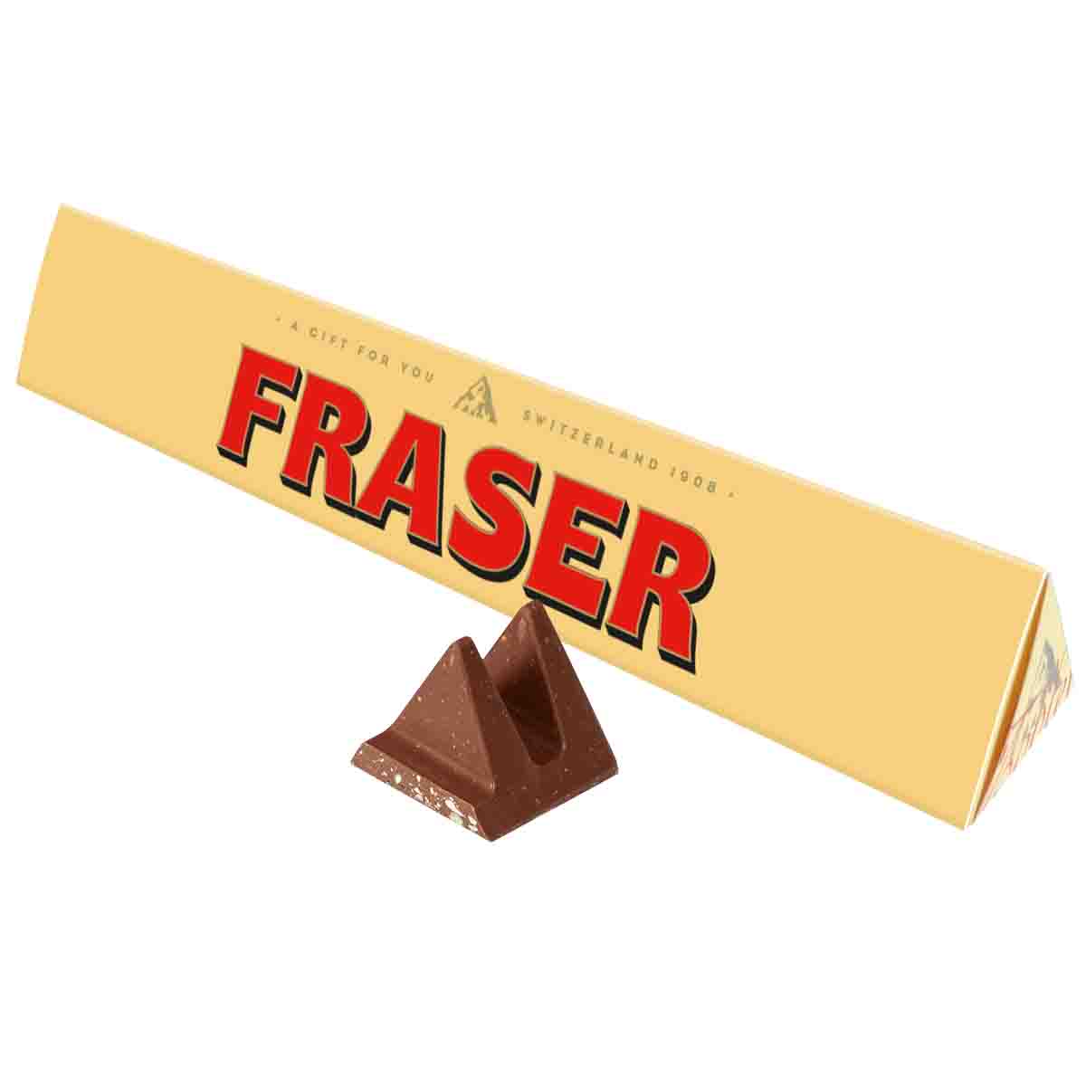 Toblerone Fraser Chocolate Bar with Sleeve - Chocolate Gifts Heaven