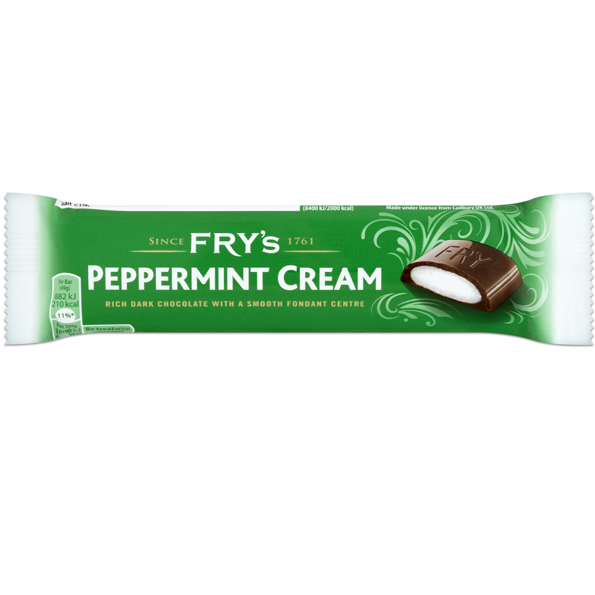 Fry's Peppermint Cream Bar (Box of 48) - Chocolate Gifts Heaven