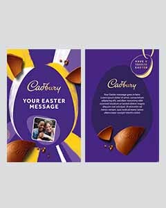 Dairy Milk Caramel Egg 190g with Sleeve L