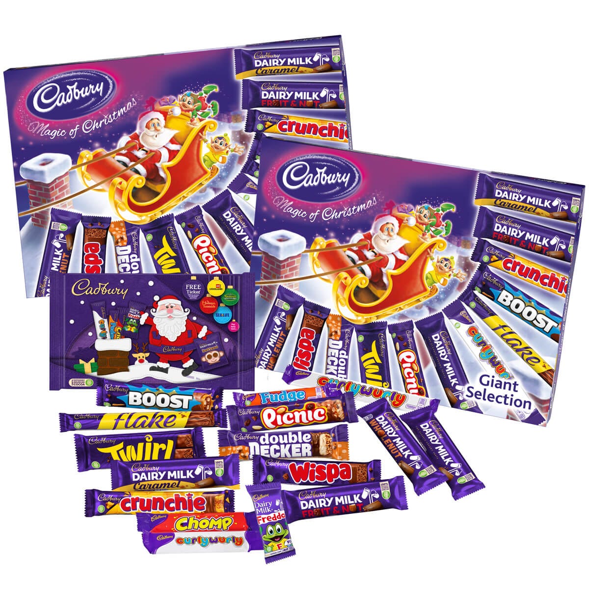 Cadbury Giant Selection Box Twin Pack - Chocolate Gifts Heaven