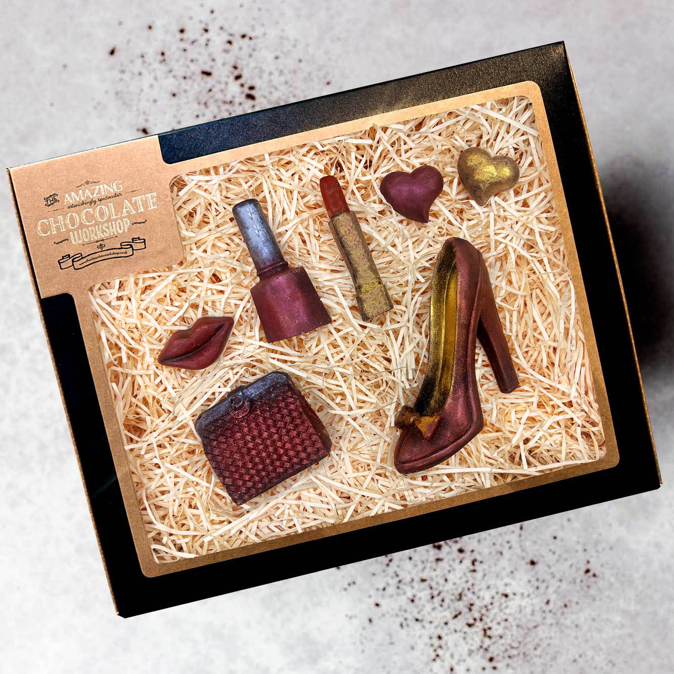 XL Fashion & Make-Up Lovers Chocolate Gift Box