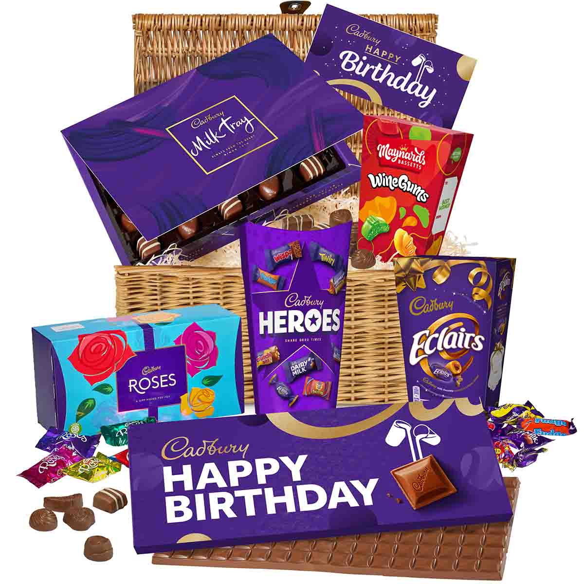 Cadbury Ultimate Happy Birthday Chocolate Basket