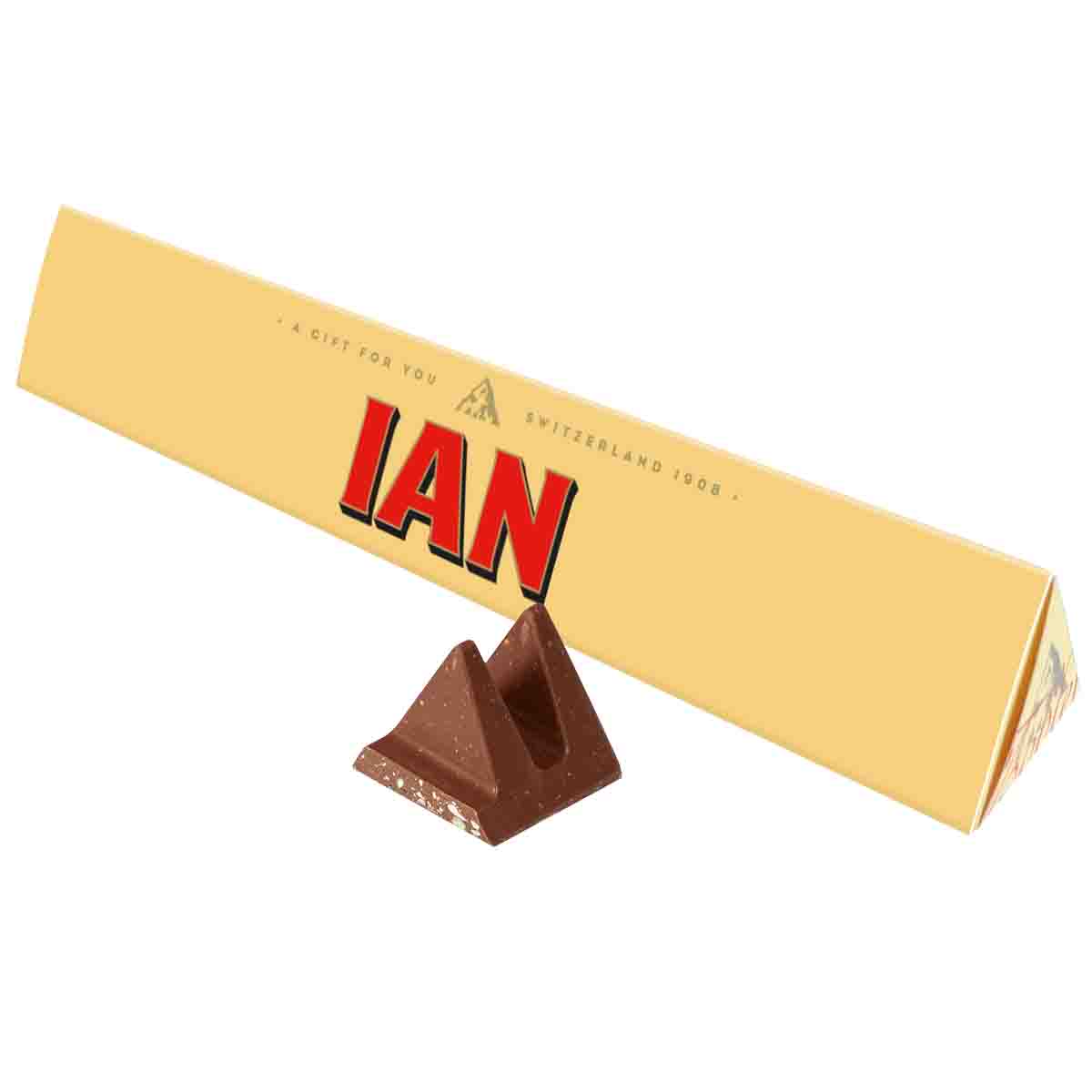 Toblerone Ian Chocolate Bar with Sleeve