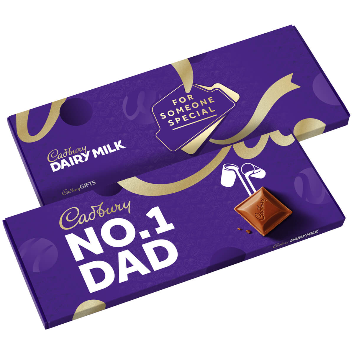 Dairy Milk No.1 Dad Bar (850g) - Chocolate Gifts Heaven