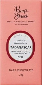 Pump Street, Madagascar, 72% Dark Chocolate Bar