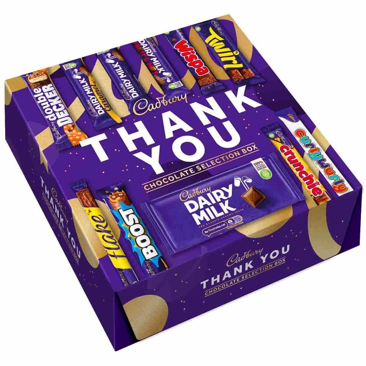 Cadbury Thank You Chocolate Selection Box 524.5g