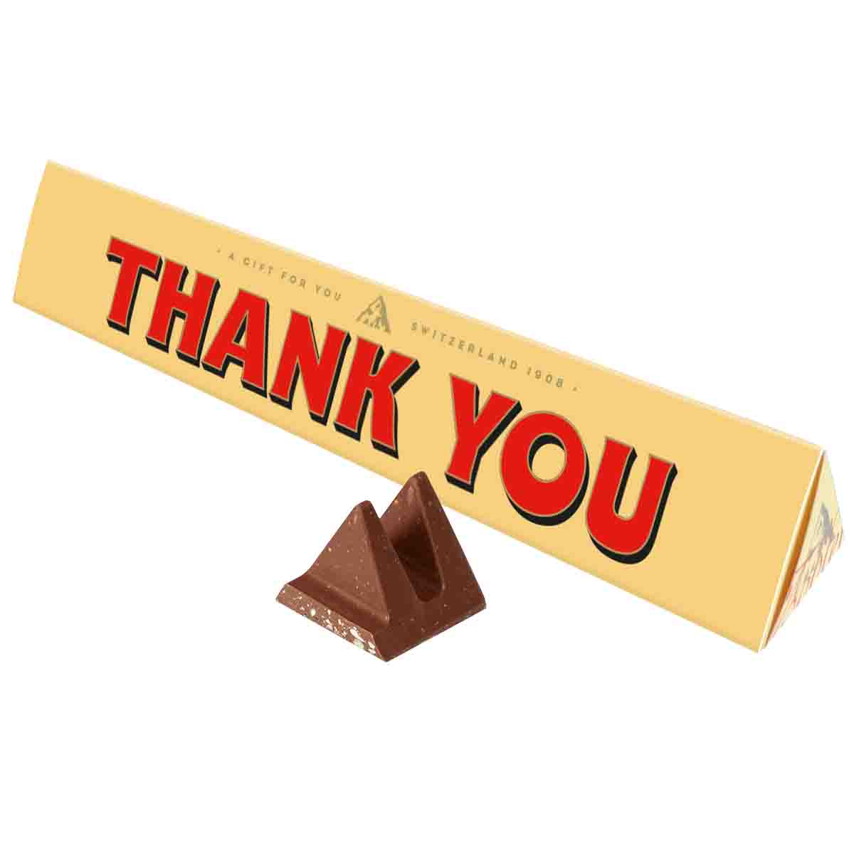 Toblerone Thank You Chocolate Bar 100g