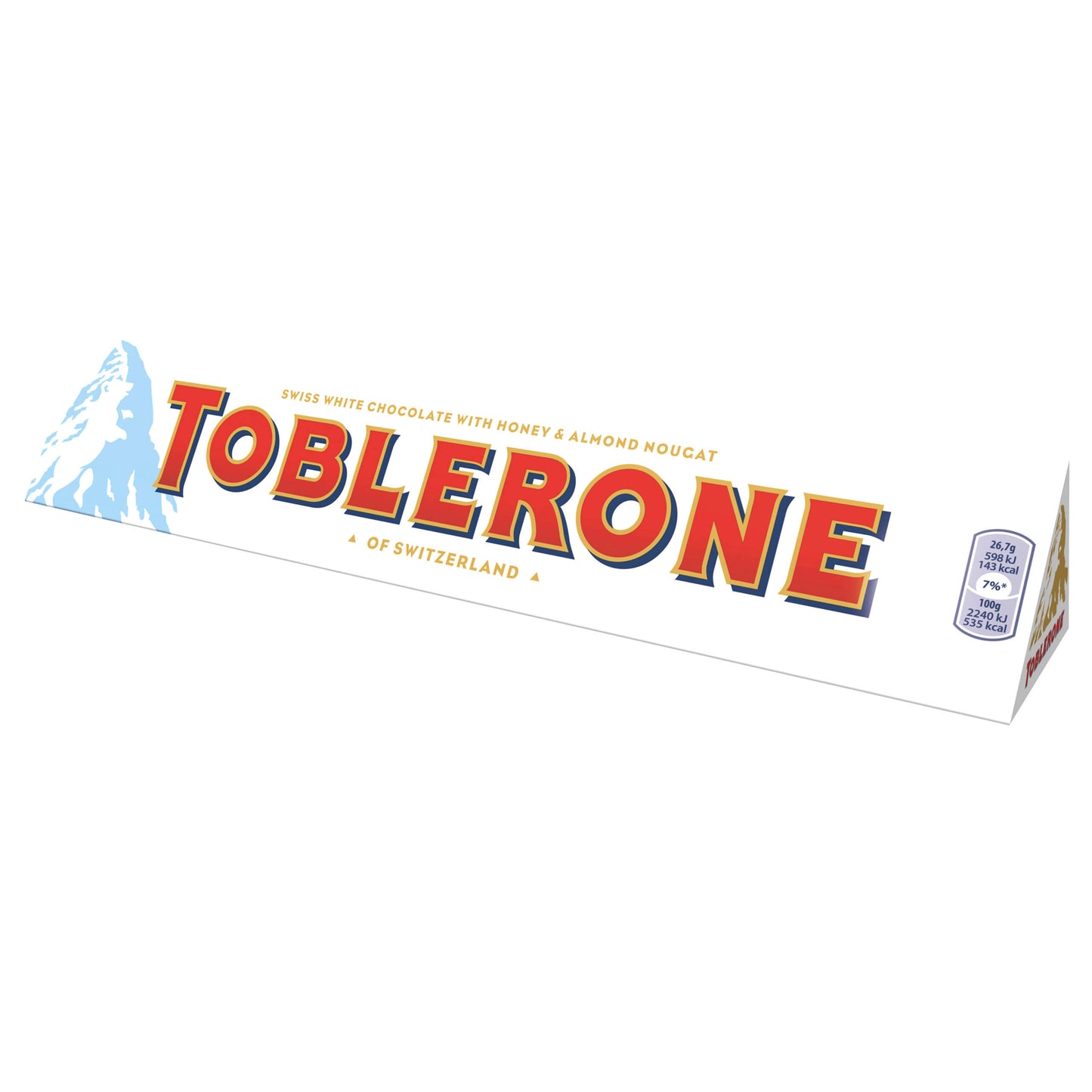 Toblerone White Bar 360g - Chocolate Gifts Heaven