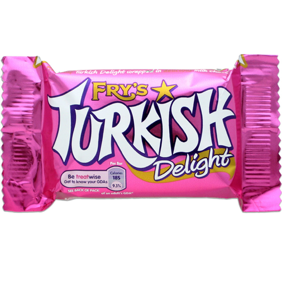 Fry's Turkish Delight Bar 51g (Box of 48) - Chocolate Gifts Heaven