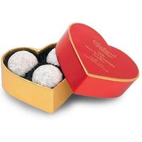 Charbonnel et Walker, Red heart, Marc de Champagne truffles - Chocolate Gifts Heaven