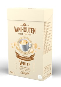 Van Houten (Callebaut) White Drinking Chocolate - Best before: 15th March 2024 - Chocolate Gifts Heaven