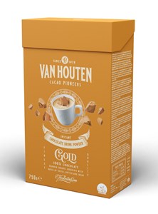Van Houten (Callebaut) Gold Drinking Chocolate - Chocolate Gifts Heaven