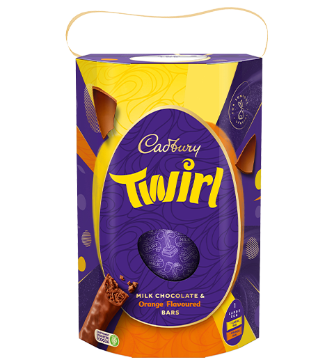 Cadbury Twirl WWH Easter Egg - Chocolate Gifts Heaven