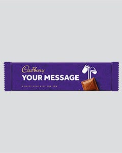 Dairy Milk Bar 45g with Sleeve Small - Chocolate Gifts Heaven