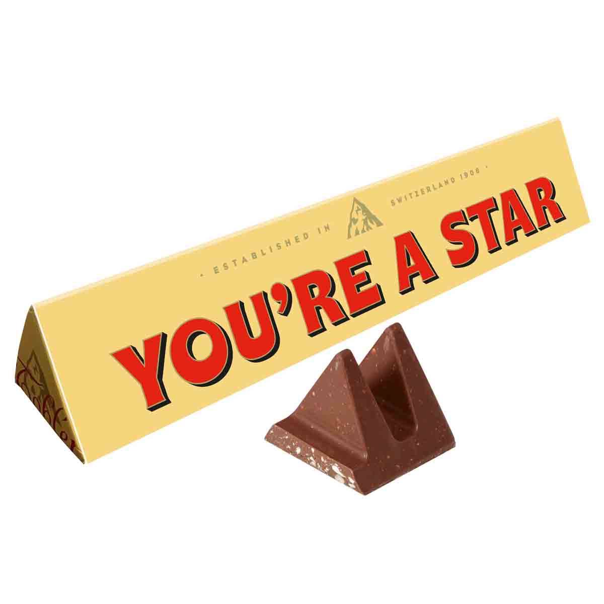 Toblerone You're a Star Milk Chocolate Bar 360g
