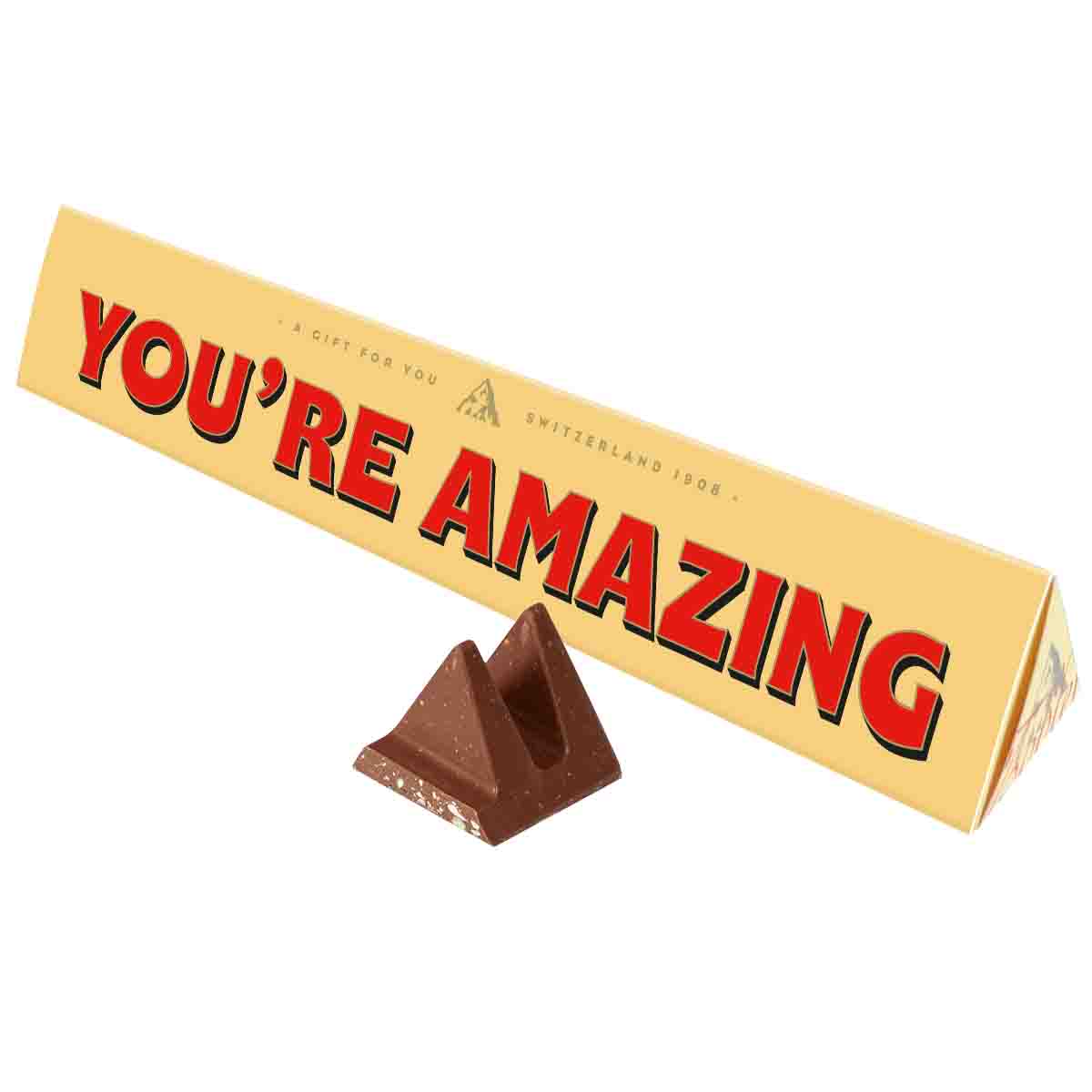 Toblerone You're Amazing Chocolate Bar 100g