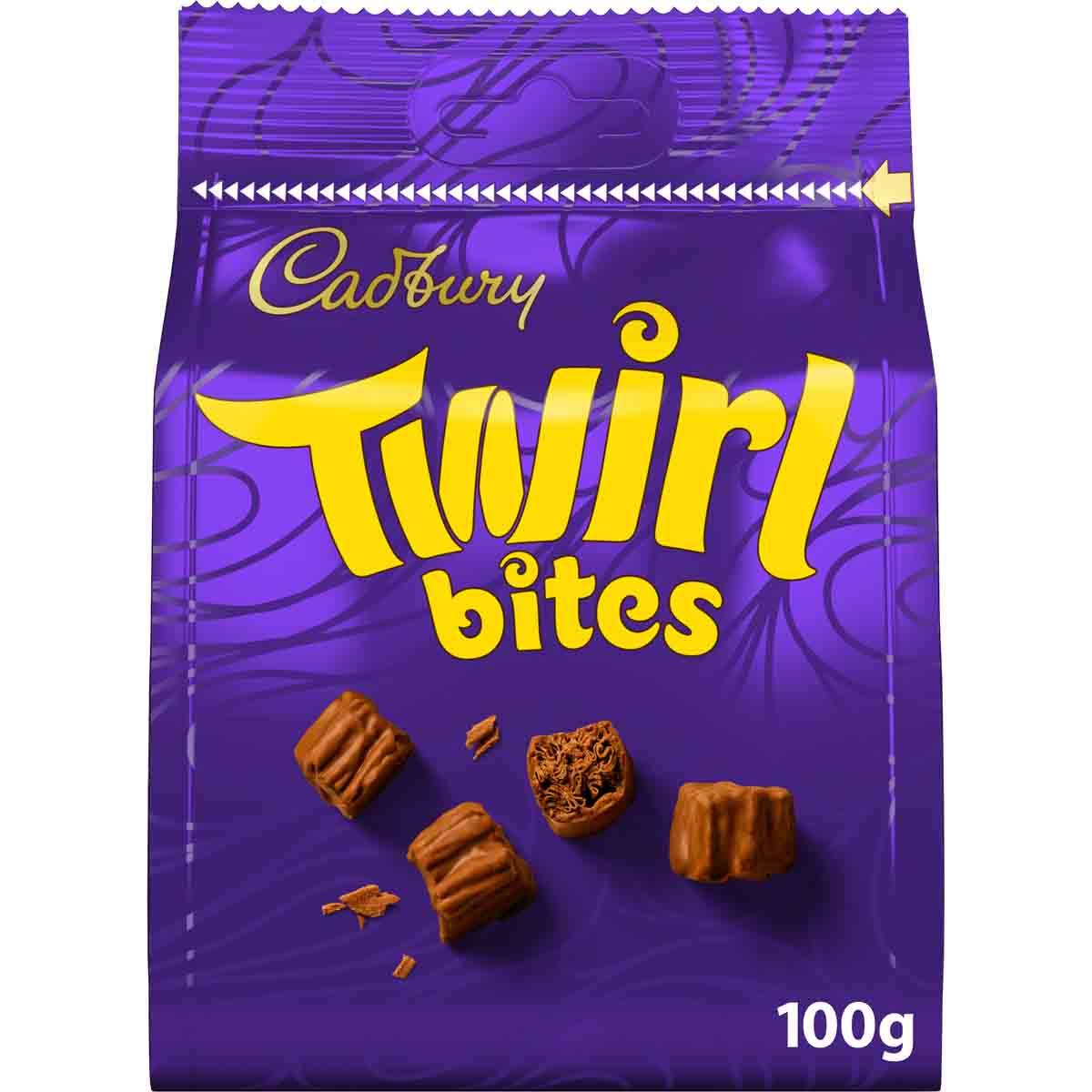 Cadbury Twirl Bites Chocolate Bag 100g