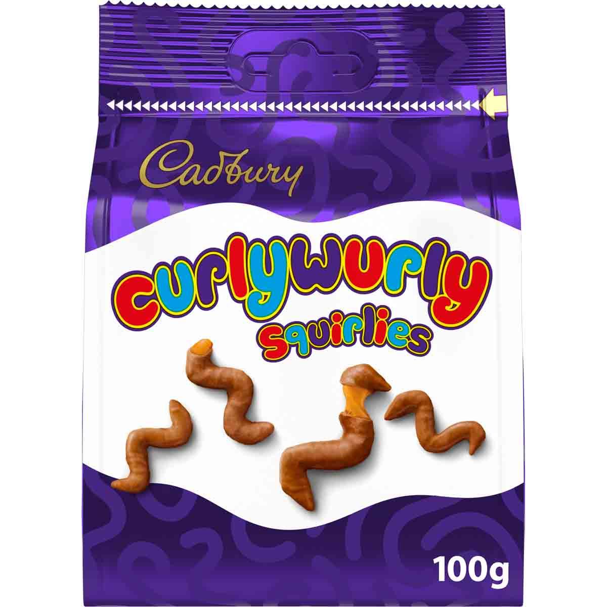 Curly Wurly Squirlies Chocolate Bag 100g