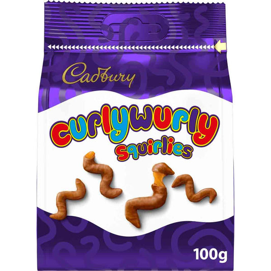 Curly Wurly Squirlies Chocolate Bag 100g