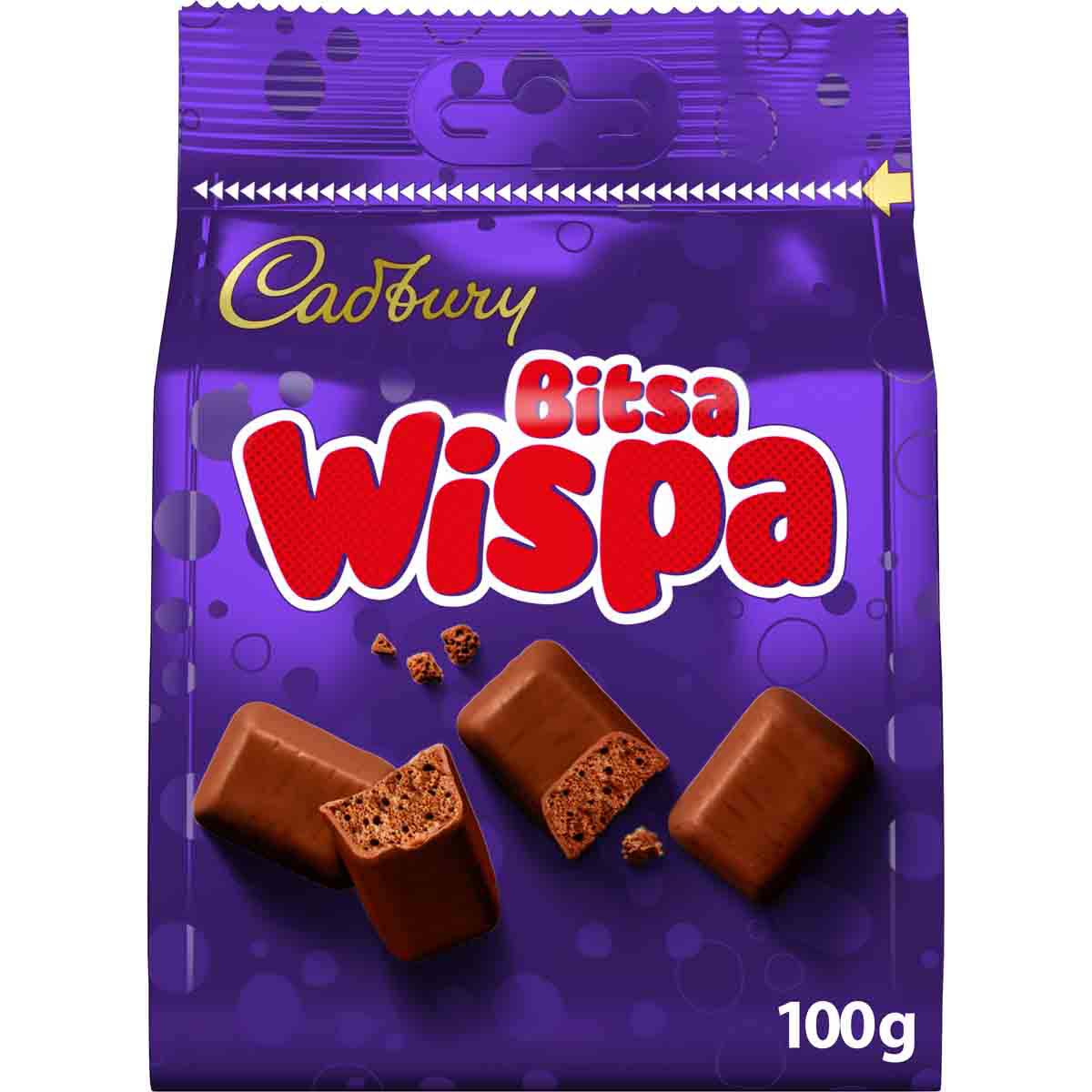 Bitsa Wispa Chocolate Bag 100g