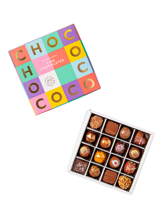 Chococo 16 Piece Assorted Chocolate Box, 165g