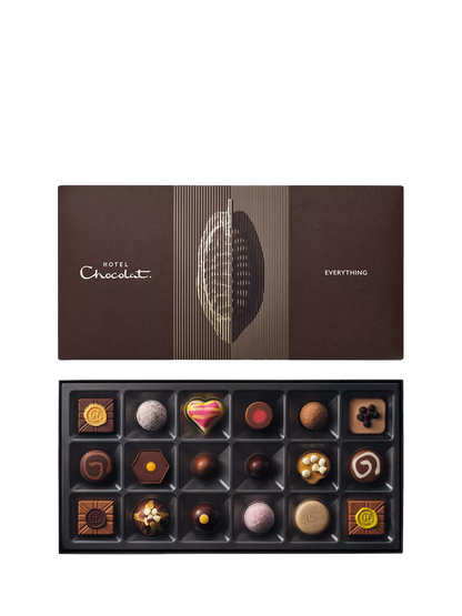Hotel Chocolat Everything Chocolate Box 18-Piece, 210g