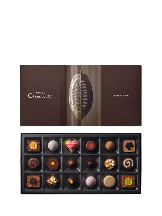 Hotel Chocolat Everything Chocolate Box 18-Piece, 210g
