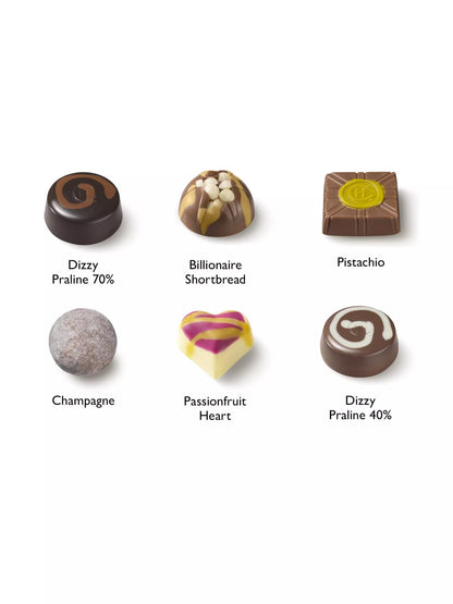 Hotel Chocolat Everything Chocolate Box 6-Piece, 71g