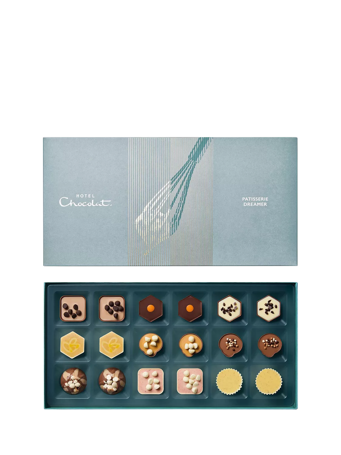 Hotel Chocolat Patisserie Dreamer Chocolate Box 18-Piece, 235g