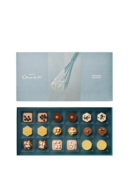Hotel Chocolat Patisserie Dreamer Chocolate Box 18-Piece, 235g