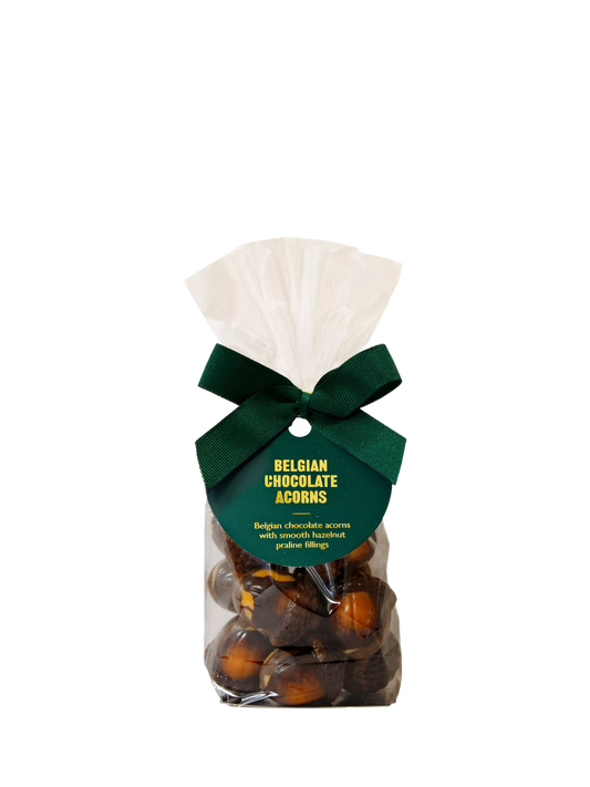Natalie Praline Filled  Belgian Chocolate Acorns, 135g