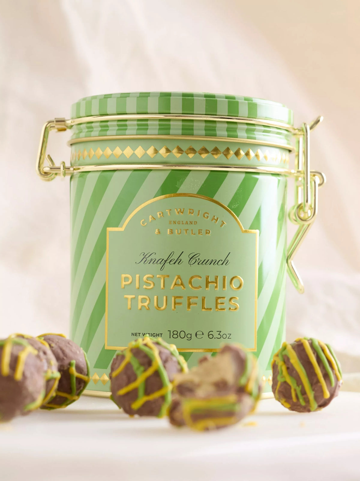 Cartwright & Butler Pistachio Truffles, 180g