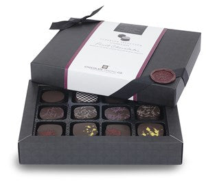 Fruity Dark 12/18/24 Chocolate Gift Box - 18 Box - Chocolate Gifts Heaven