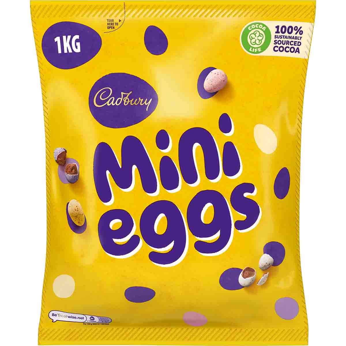 1KG Mini Eggs Mega Giant Sharing Bag - Chocolate Gifts Heaven
