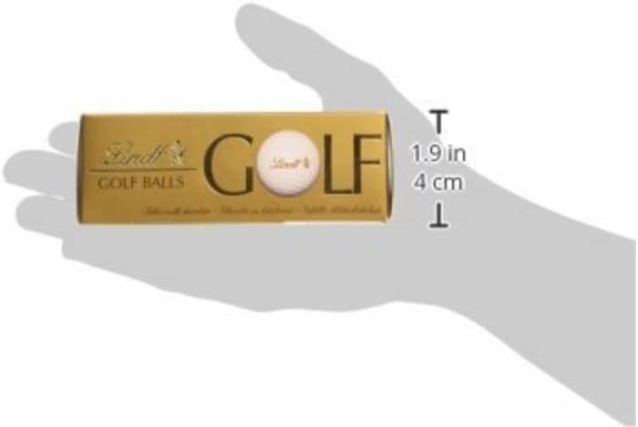 Lindt 3 Milk Chocolate Golf Balls, 110 g - Chocolate Gifts Heaven