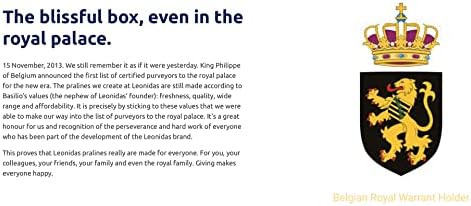 Leonidas Belgian Chocolates: General Assortment Blue Box 16 pc, 245g (Approx) - Chocolate Gifts Heaven