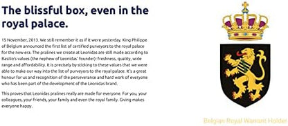 Leonidas Belgian Chocolates: General Assortment Blue Box 16 pc, 245g (Approx) - Chocolate Gifts Heaven