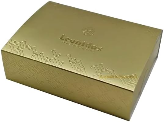 Leonidas Gianduja 24 x Pure hazelnut praline chocolates wrapped in gold foil 280g