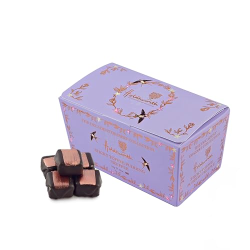 Holdsworth Chocolates - Decadent Dessert - Sticky Toffee Pudding Handmade Truffles - 110g - Chocolate Gifts Heaven