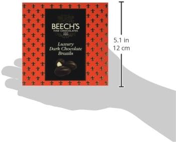 Beech's Fine Chocolate Luxury Dark Chocolate Brazils 90 g - Chocolate Gifts Heaven