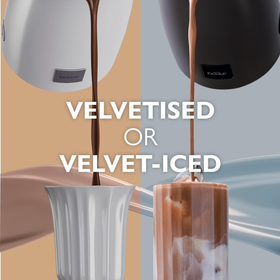 Hotel Chocolat Velvetiser Hot Chocolate Machine Complete Starter Kit, Copper - Chocolate Gifts Heaven