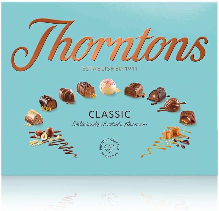 Thorntons Classic Assortment 449g Chocolate Box
